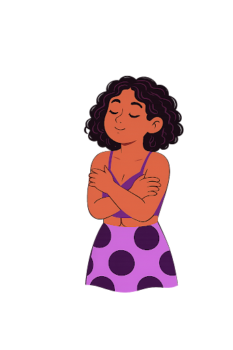 Ilustración de bienestar emocional